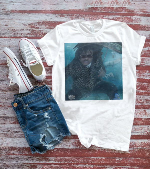 Parental Advisory Gunna Oceangate Album Cover Submarine Underwater T-Shirt