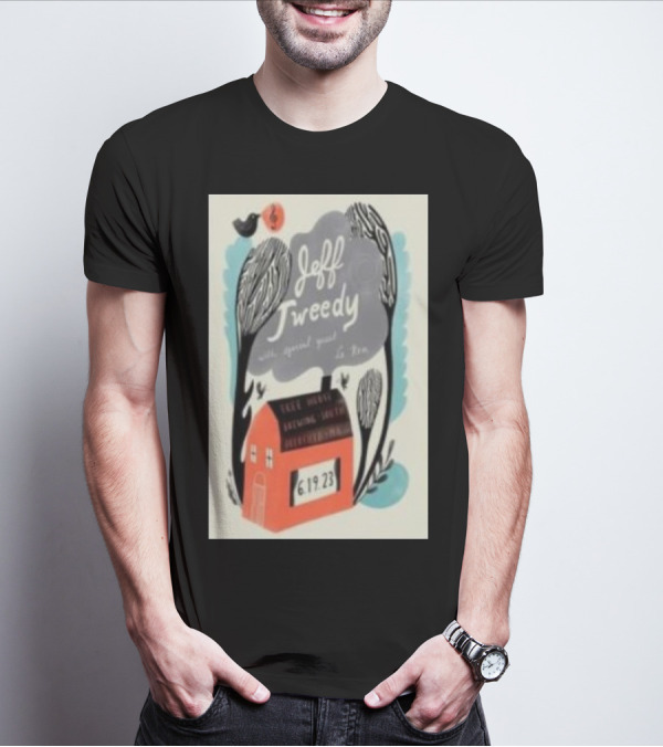 Jeff Tweedy Tour 61923 Tree House Brewing South Deerfield La Bren T-Shirt