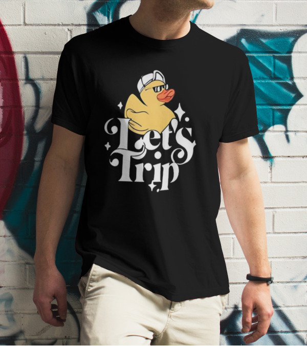 Sturniolo Triplets Let's Trip Duck With Cool Sunglasses T-Shirt