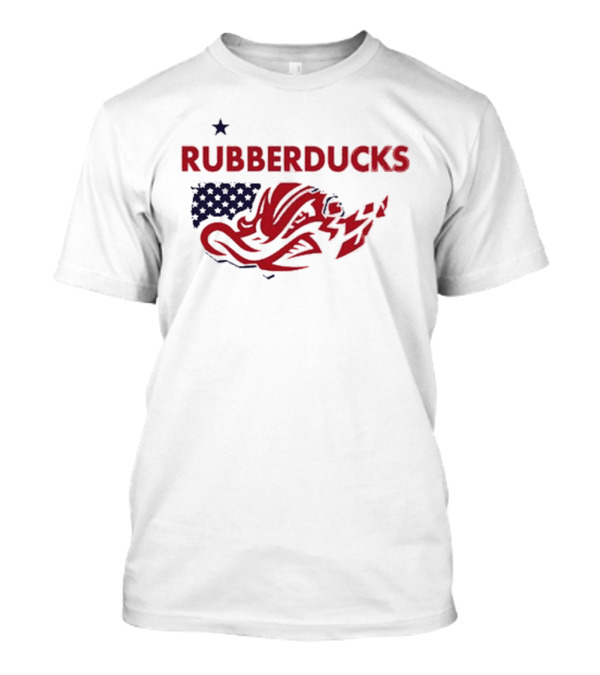 Rubberducks USA 4th Akron Stars Patriotic T-Shirt