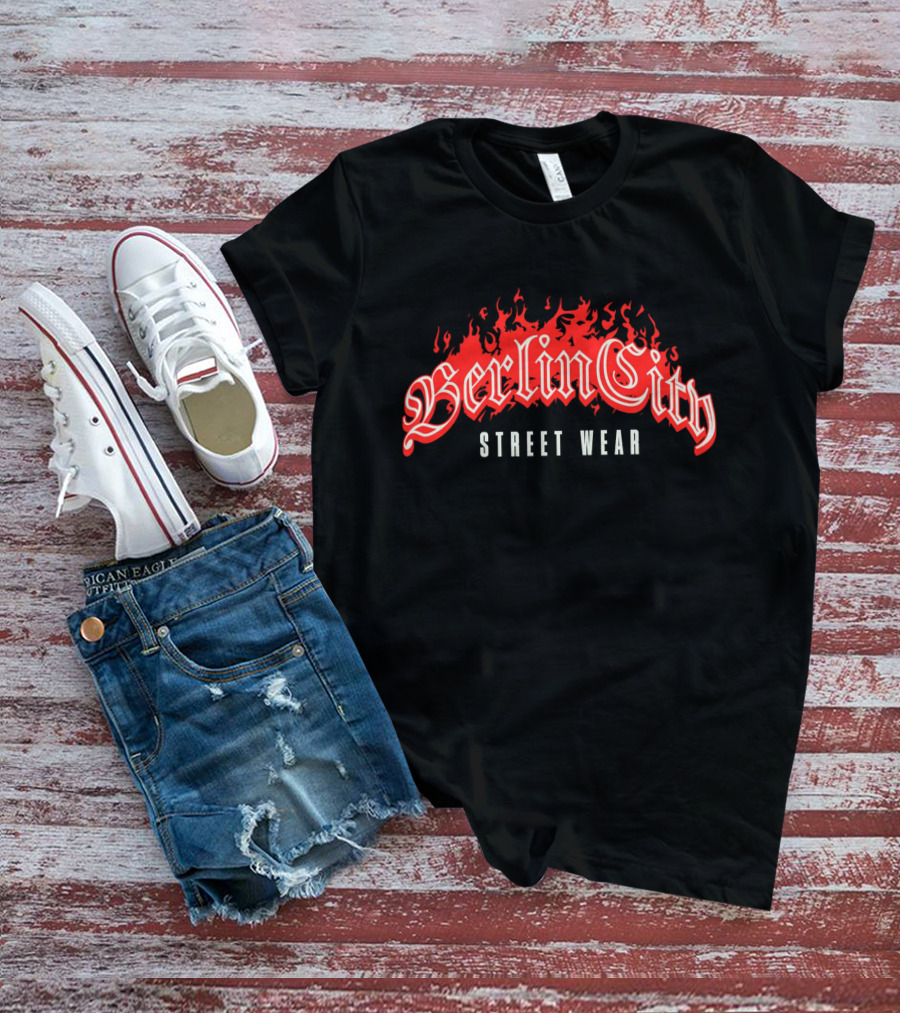 BerlinCity Street Wear Fiery T-Shirt