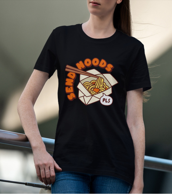 Send Noods PLS Comic Noodle Box T-Shirt