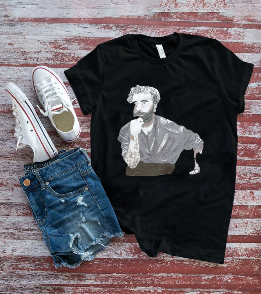 Super Yaki X Courtney LeSueur Oscar Thinking Pose T-Shirt