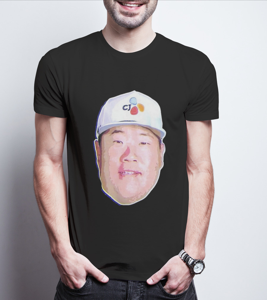 Big Head Sungjae Im CJ Cap Tracker T-Shirt