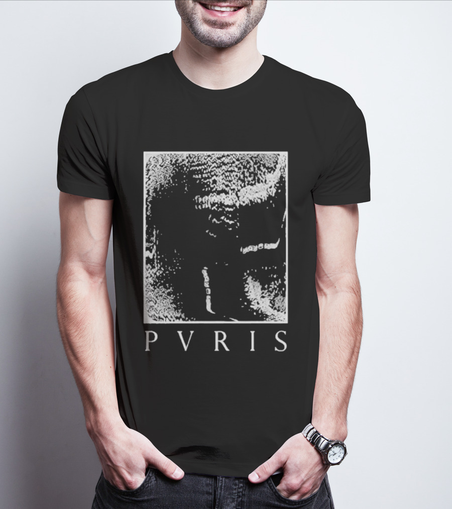 PVRIS Rock Band Lovers And Mirro Monochrome纹理 T-Shirt