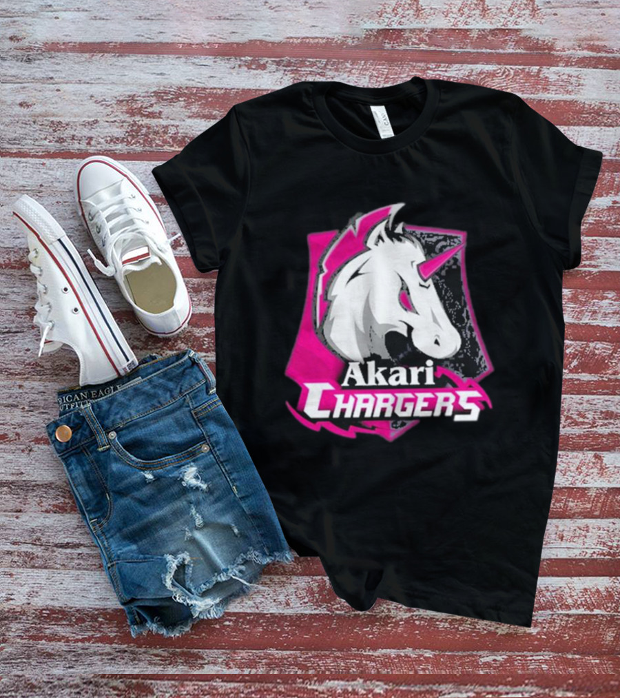 Unicorn Fifi Sharma Akari Chargers T-Shirt