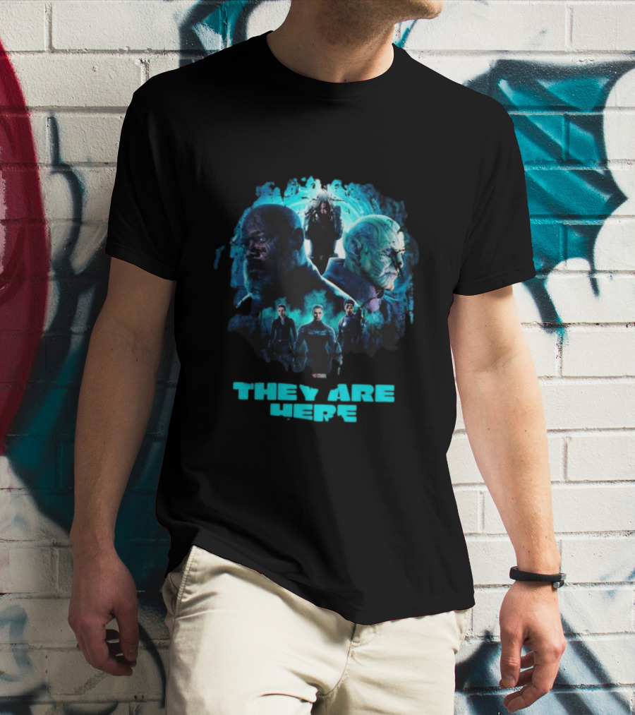 They Are Here Secret Invasion Marvel Movie Ta-Nehisi Coates T-Shirt