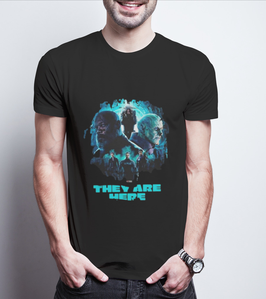 They Are Here Secret Invasion Marvel Movie Ta-Nehisi Coates T-Shirt