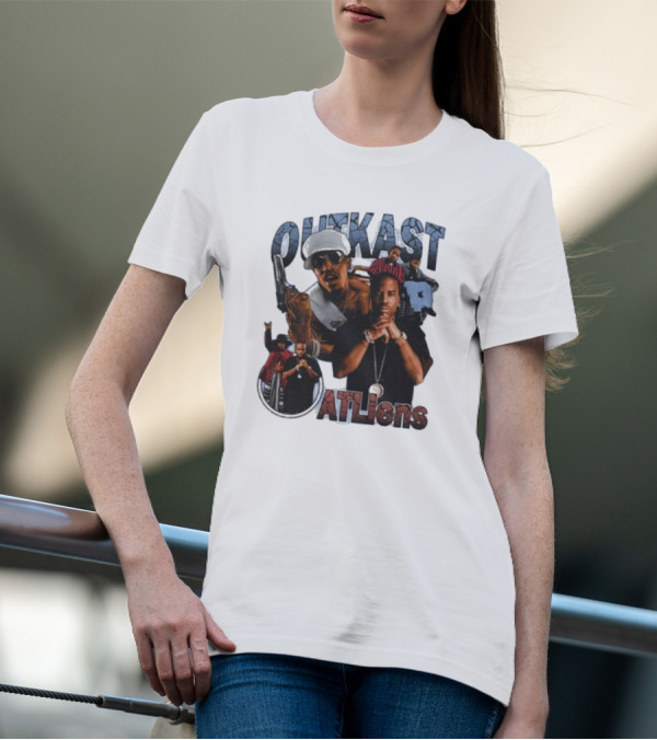 OutKast ATLiens Vintage Hip Hop Collage T-Shirt