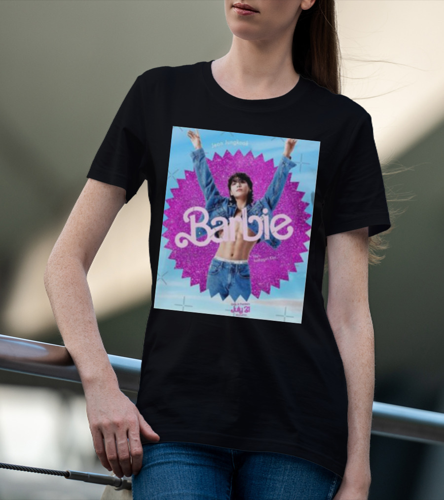 Jeon Jungkook Barbie July 21 Ken Edition T-Shirt