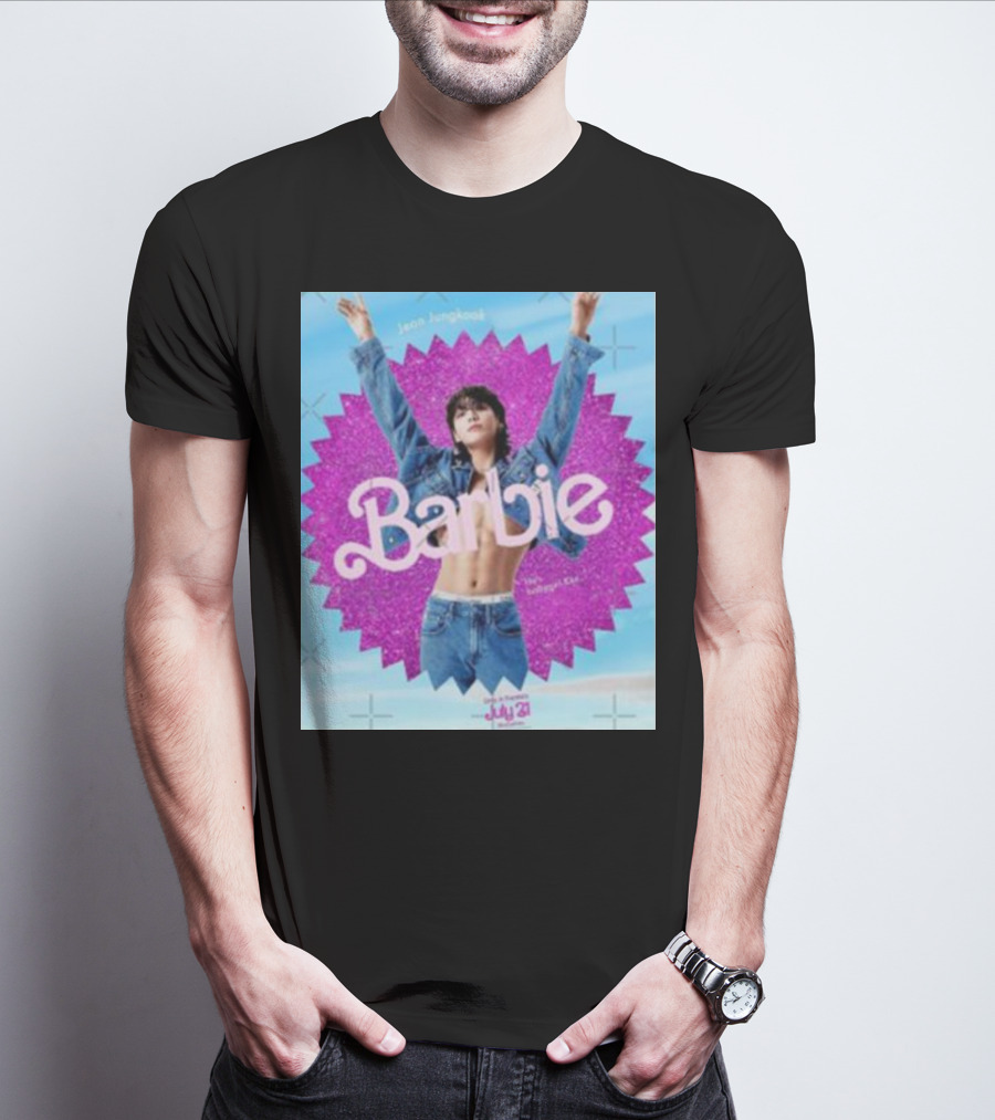 Jeon Jungkook Barbie July 21 Ken Edition T-Shirt