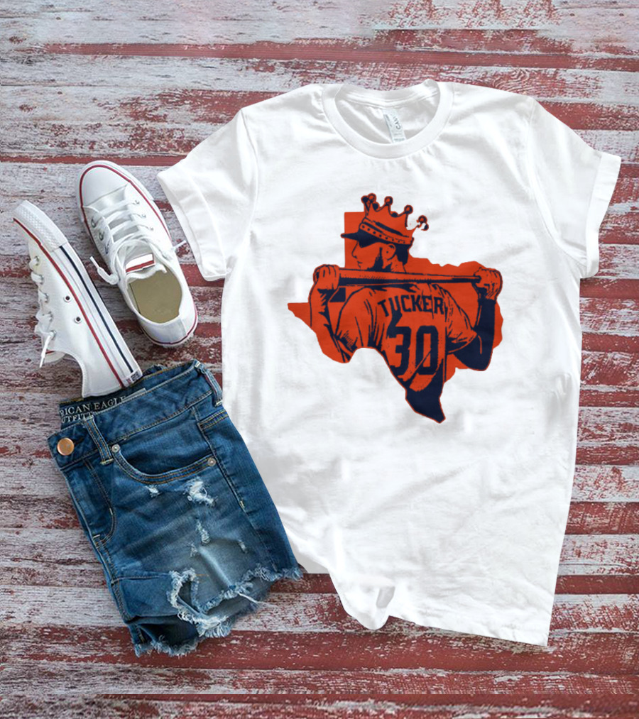 Tucker 30 Crowned King Of Texas Baseball T-Shirt
