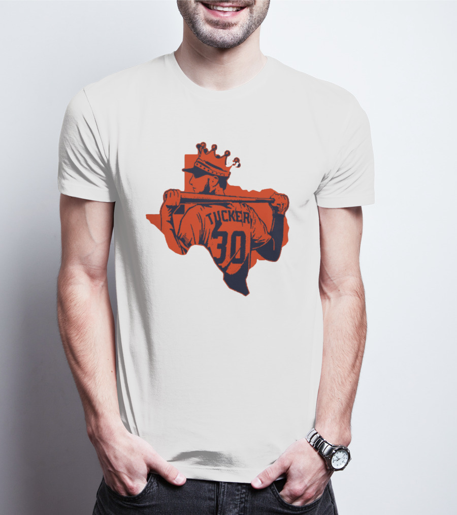 Tucker 30 Crowned King Of Texas Baseball T-Shirt