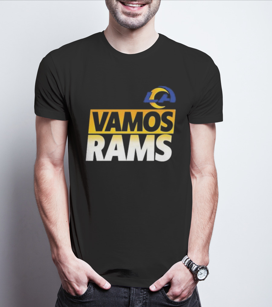 Los Angeles Rams Vamos American Football LA T-Shirt