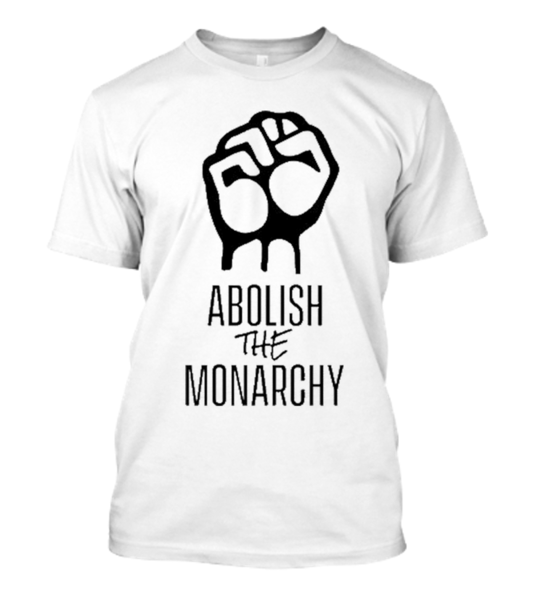 Iona Fyfe Abolish The Monarchy Fist T-Shirt