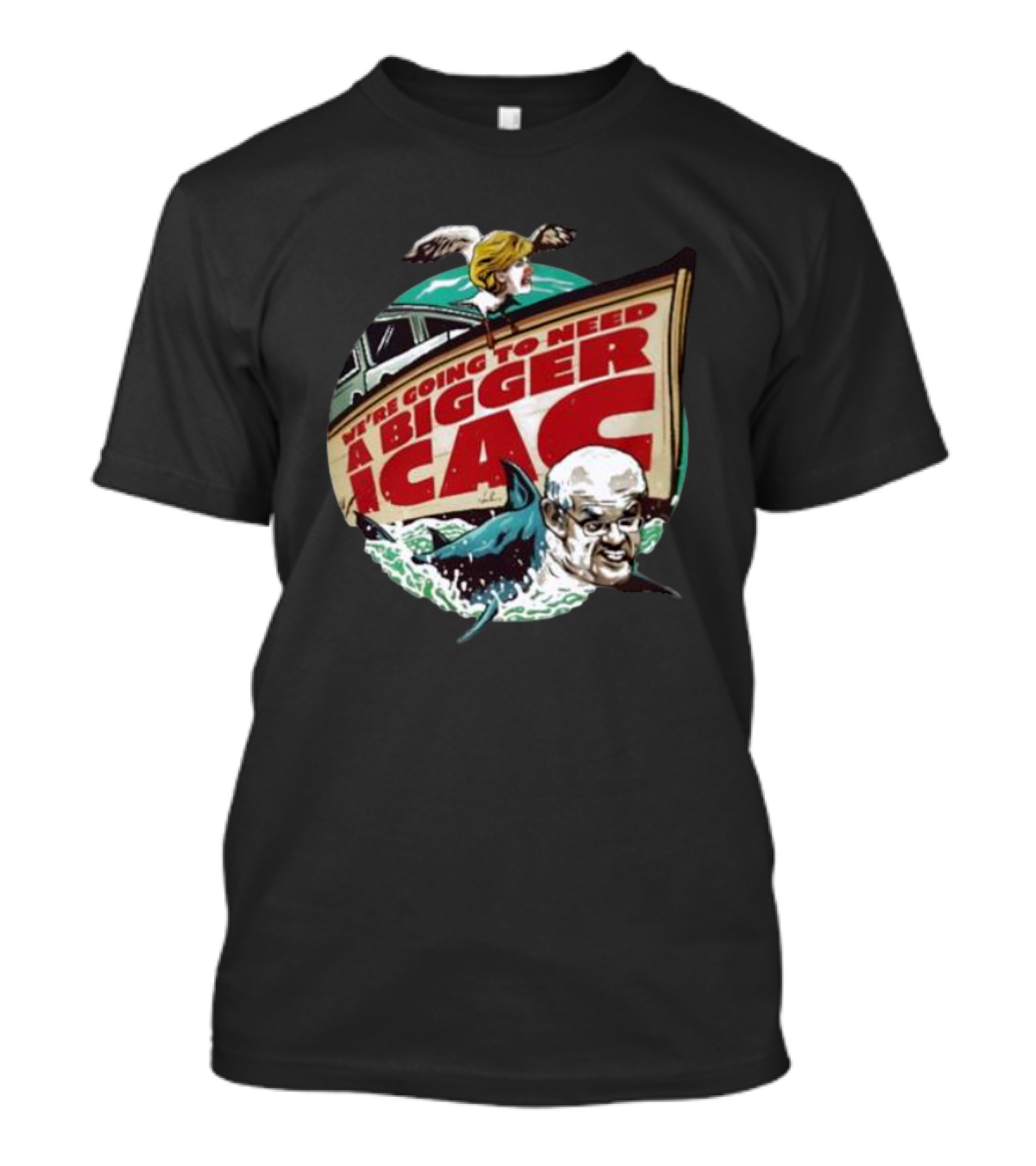 Van Badham We’re Going To Need A Bigger ICAC Shark Boat T-Shirt