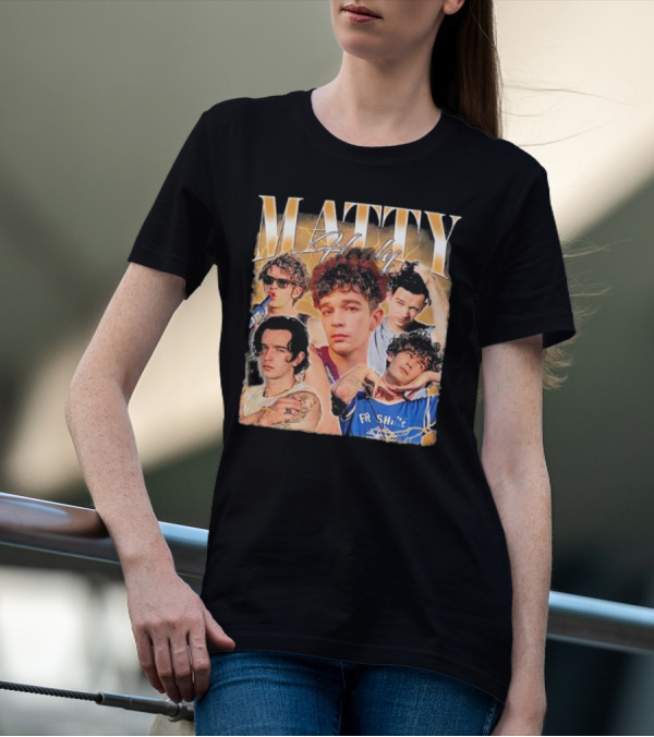 MATTY HEALY Collage Vintage Aesthetic T-Shirt