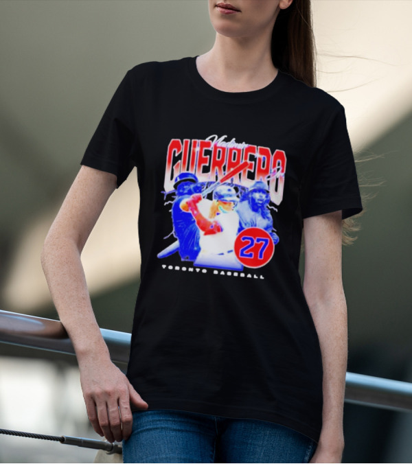 Toronto Baseball Vladimir Guerrero Jr Guerrero 27 T-Shirt