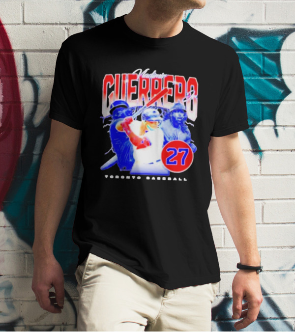 Toronto Baseball Vladimir Guerrero Jr Guerrero 27 T-Shirt