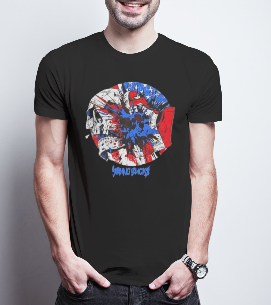 Young Bucks Kickstart Fireworks Explosion T-Shirt