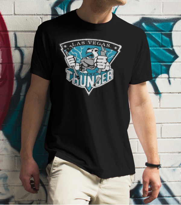 Las Vegas Thunder Hockey Polar Bear T-Shirt