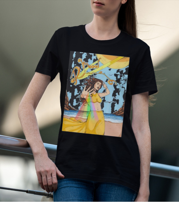 Lorde Solar Power Vibey Beach Scene T-Shirt