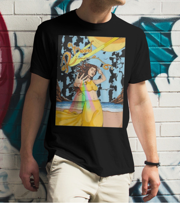 Lorde Solar Power Vibey Beach Scene T-Shirt