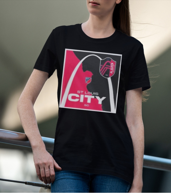 St Louis City SC Arch Badge Hometown Collection T-Shirt