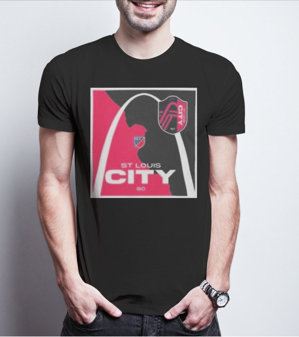 St Louis City SC Arch Badge Hometown Collection T-Shirt
