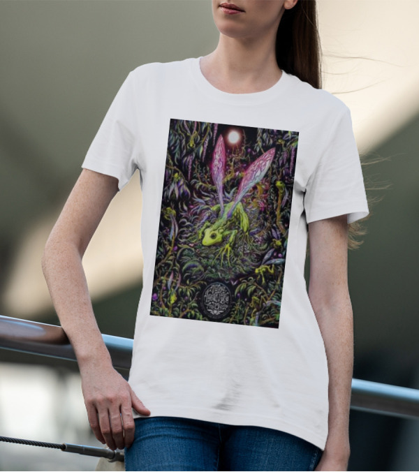 Les Claypool’s Fearless Flying Frog Brigade Psychedelic Creature Art Wheatland T-Shirt