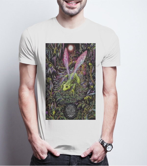 Les Claypool’s Fearless Flying Frog Brigade Psychedelic Creature Art Wheatland T-Shirt