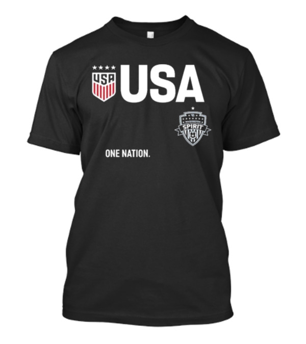 USA Soccer Spirit Emblem One Nation T-Shirt