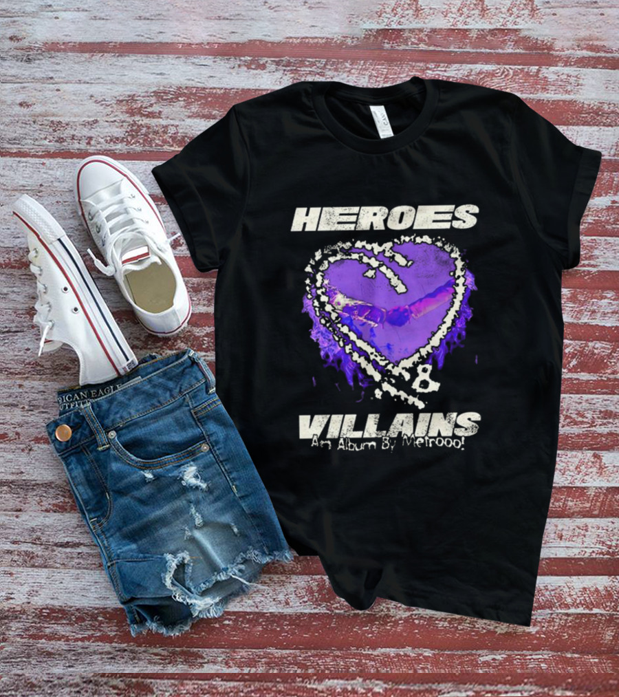 Heroes Villains An Album By Metrooooo  T-Shirt