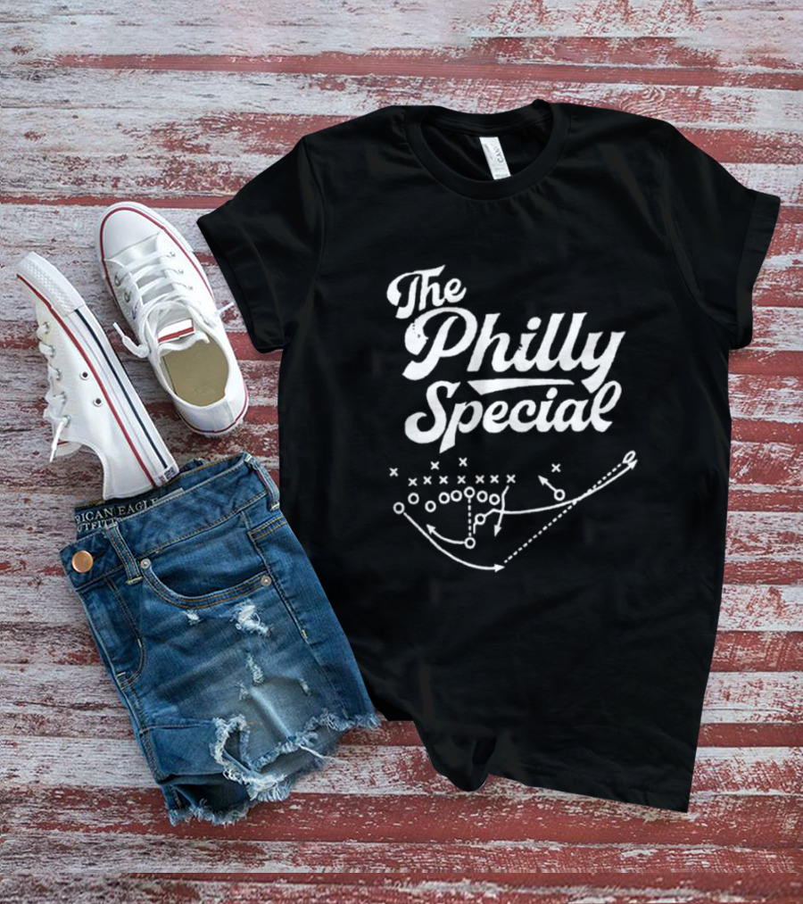 The Philly Special Football Play Diagram T-Shirt
