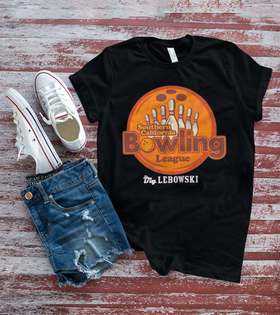 Southern California Bowling League Big Lebowski T-Shirt