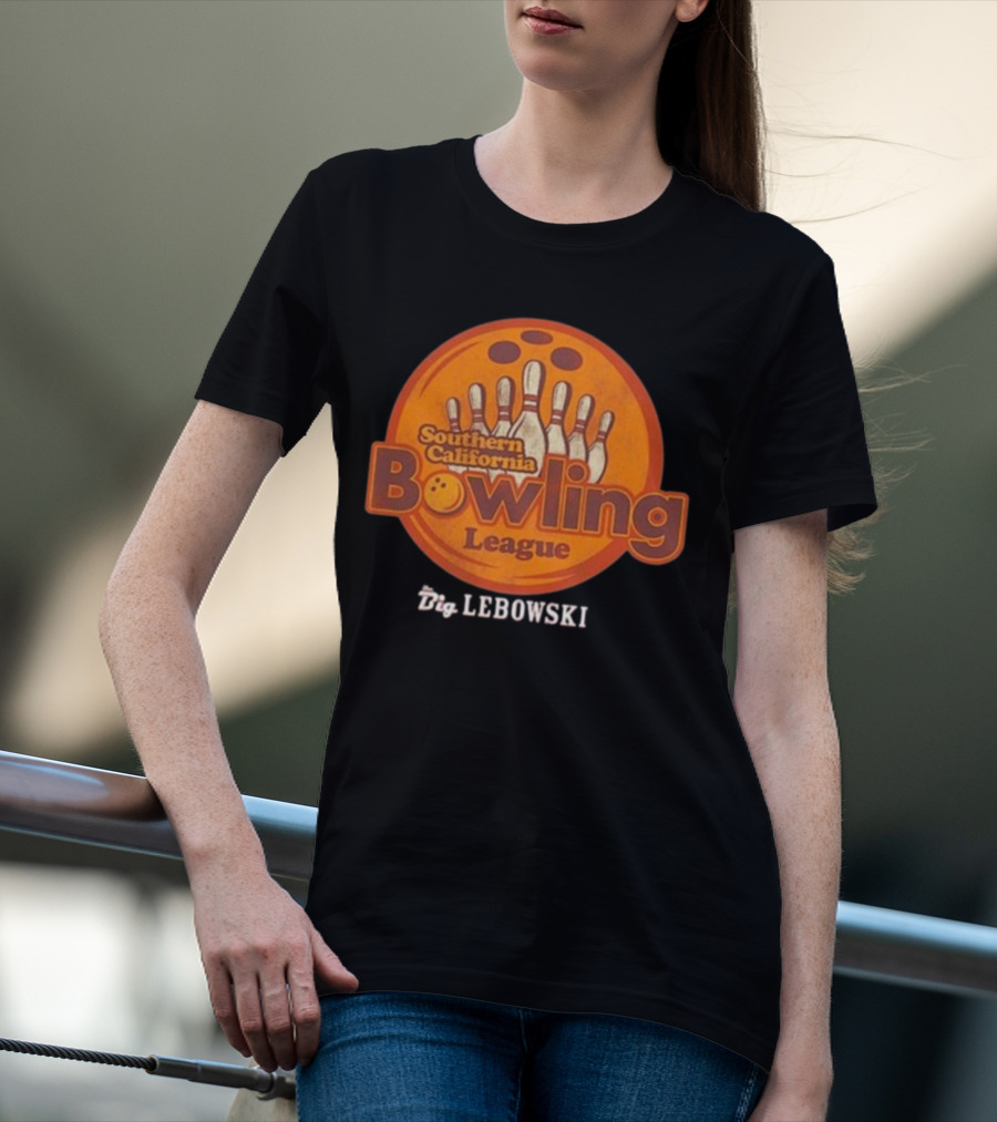 Southern California Bowling League Big Lebowski T-Shirt