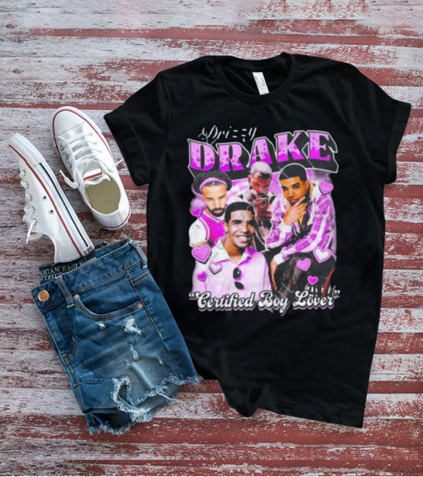 Drizzy Drake Certified Boy Lover Hearts Collage T-Shirt
