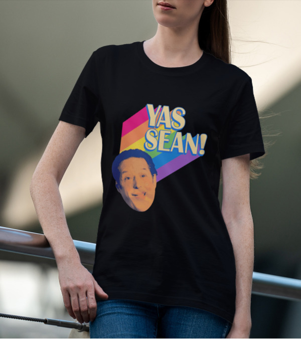Yas Sean Rainbow Face T-Shirt