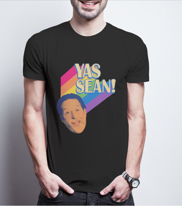 Yas Sean Rainbow Face T-Shirt