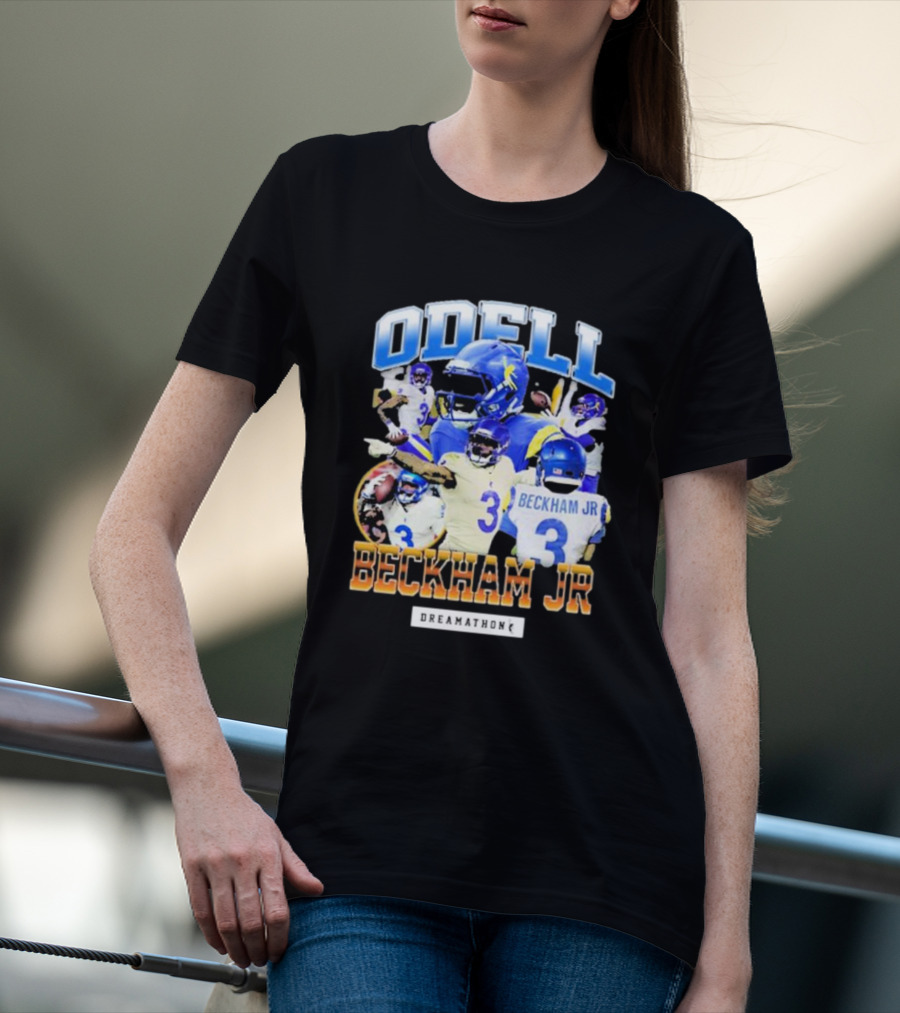 ODELL BECKHAM JR 3 DREAMATHON T-Shirt