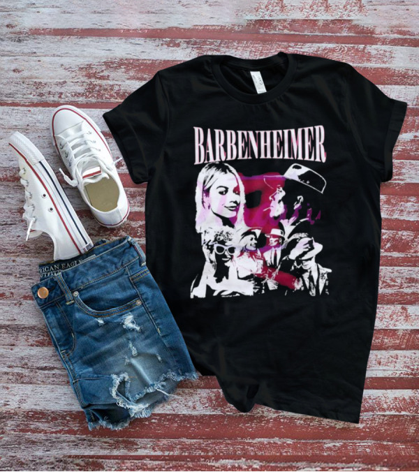 Barbenheimer Come On Baby Let's Go Party Vintage Style Iconic T-Shirt