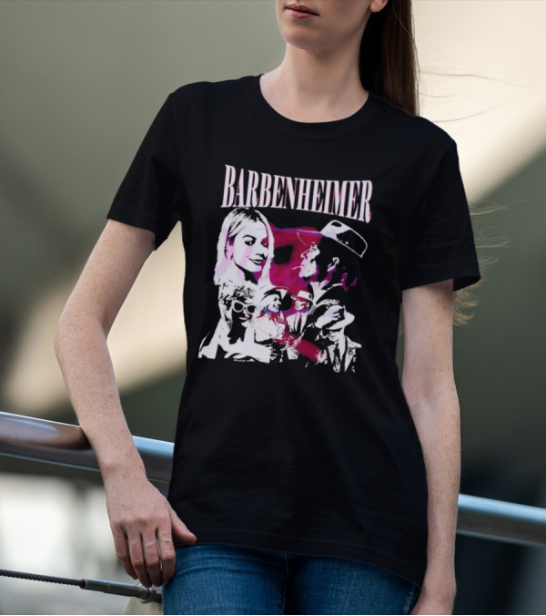 Barbenheimer Come On Baby Let's Go Party Vintage Style Iconic T-Shirt