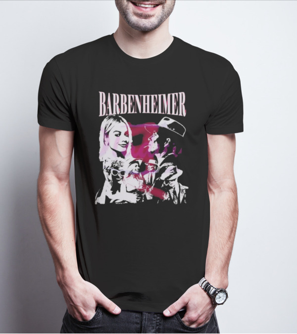 Barbenheimer Come On Baby Let's Go Party Vintage Style Iconic T-Shirt
