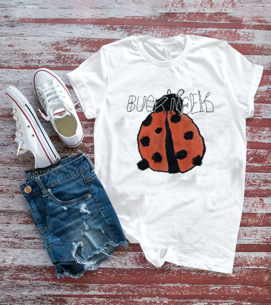 Big Thief Buck Meek Ladybug Black T-Shirt