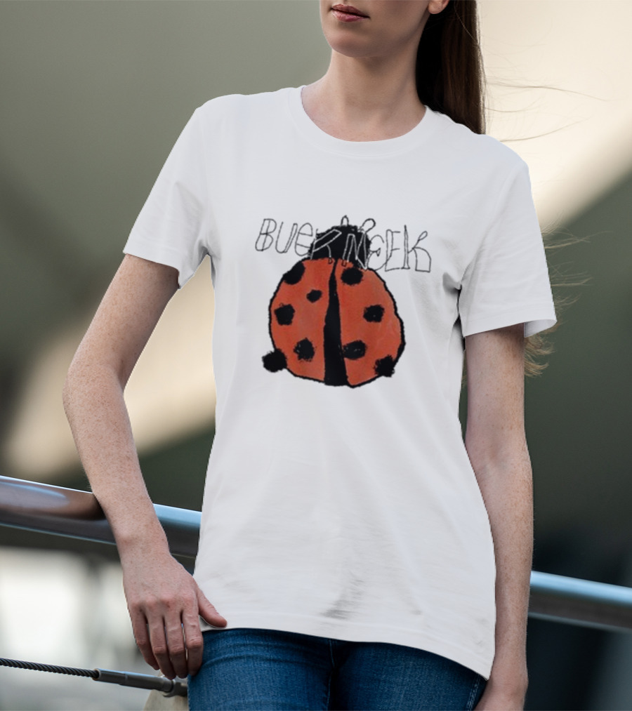 Big Thief Buck Meek Ladybug Black T-Shirt