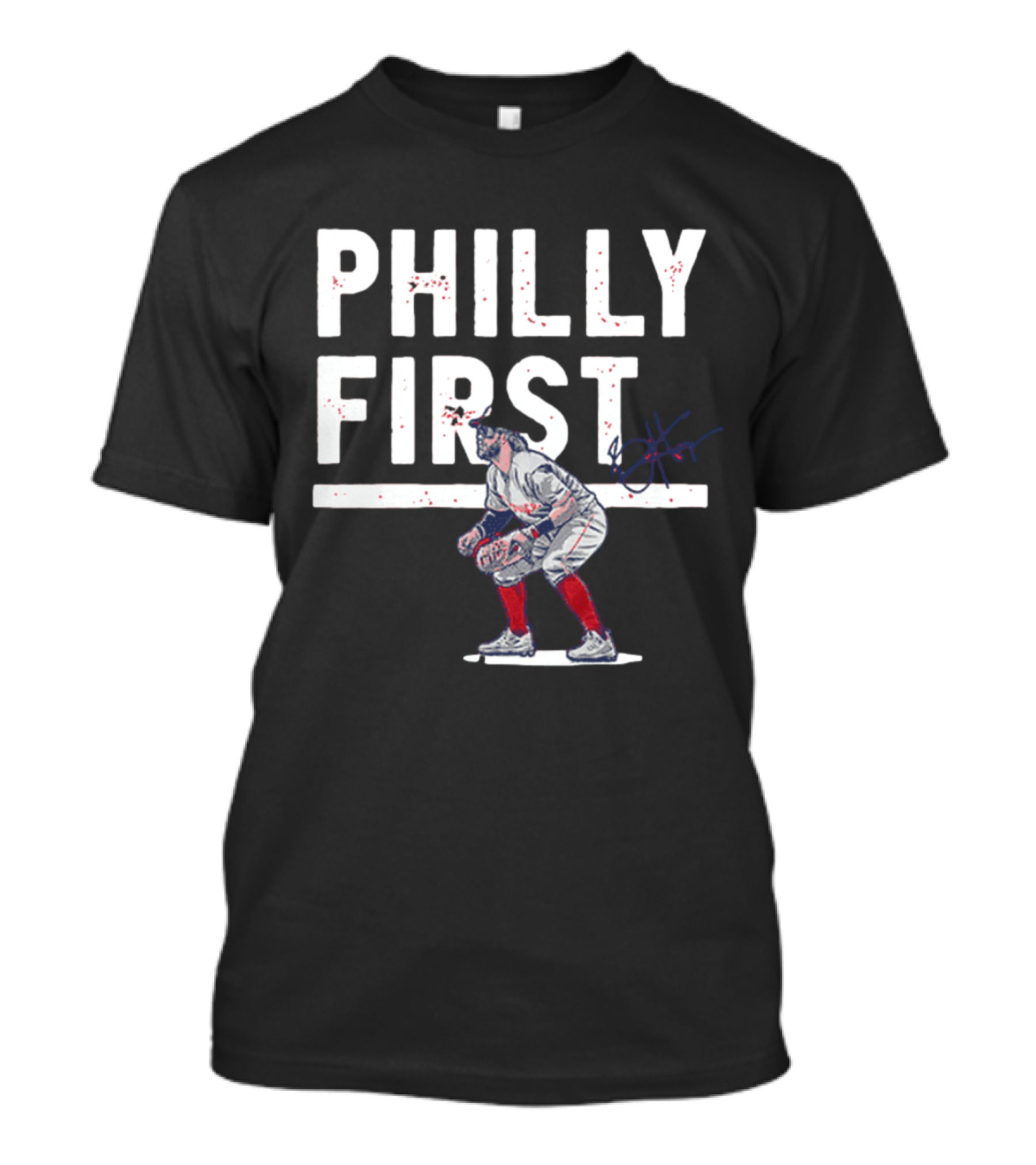 Philly First Baseball Figure With Signature T-Shirt