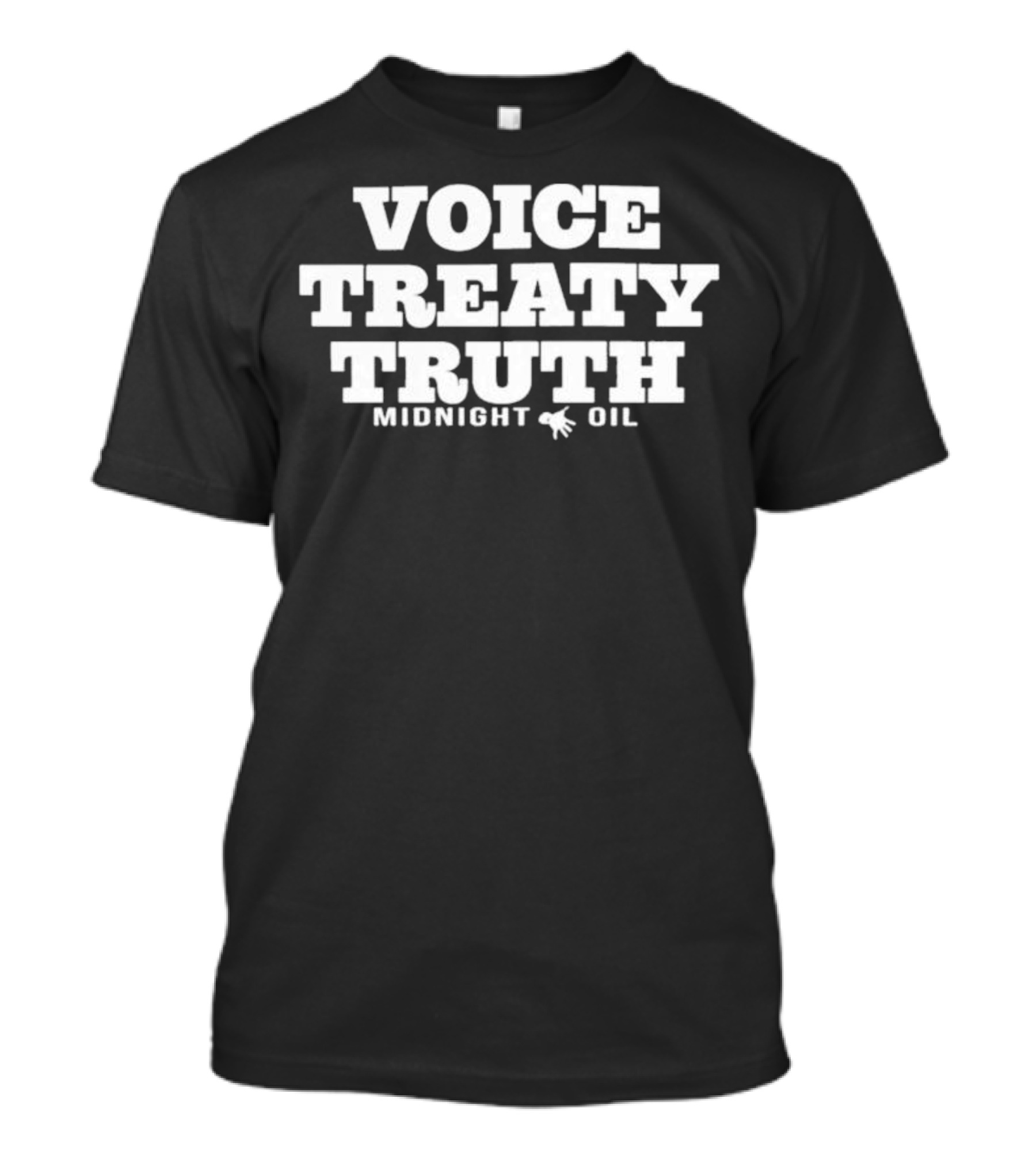 Voice Treaty Truth Midnight Oil Band Iconic T-Shirt