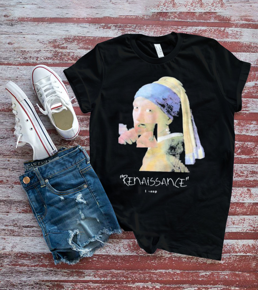 Renaissance Girl With A Pearl Earring Eleven Paris Men's T-Shirt