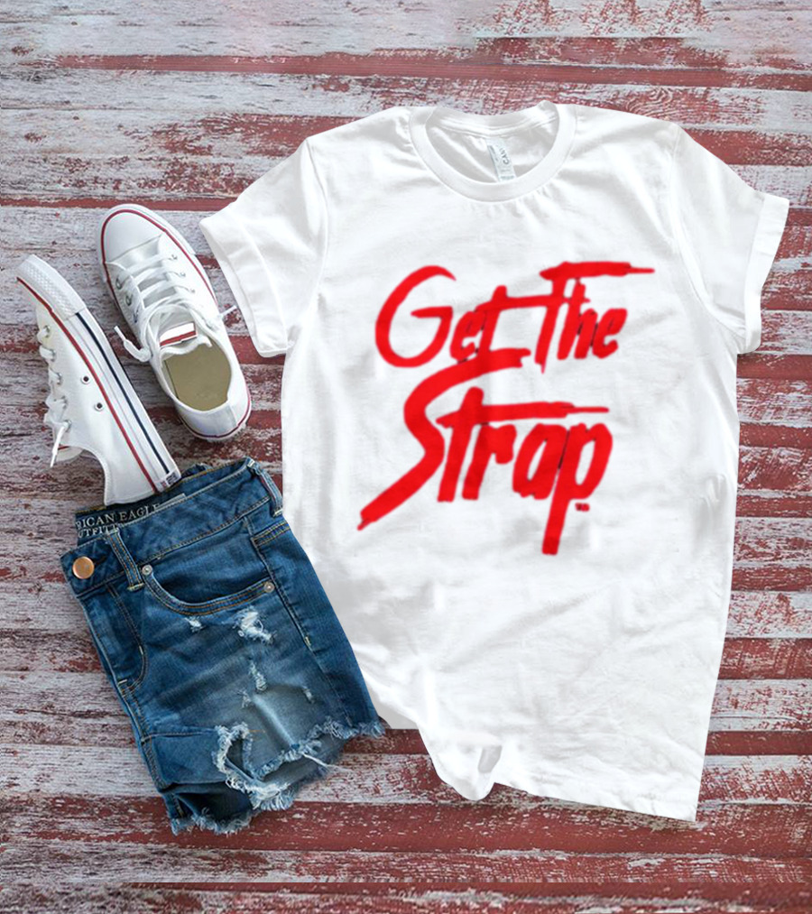 Version 1 Get The Strap Red T-Shirt