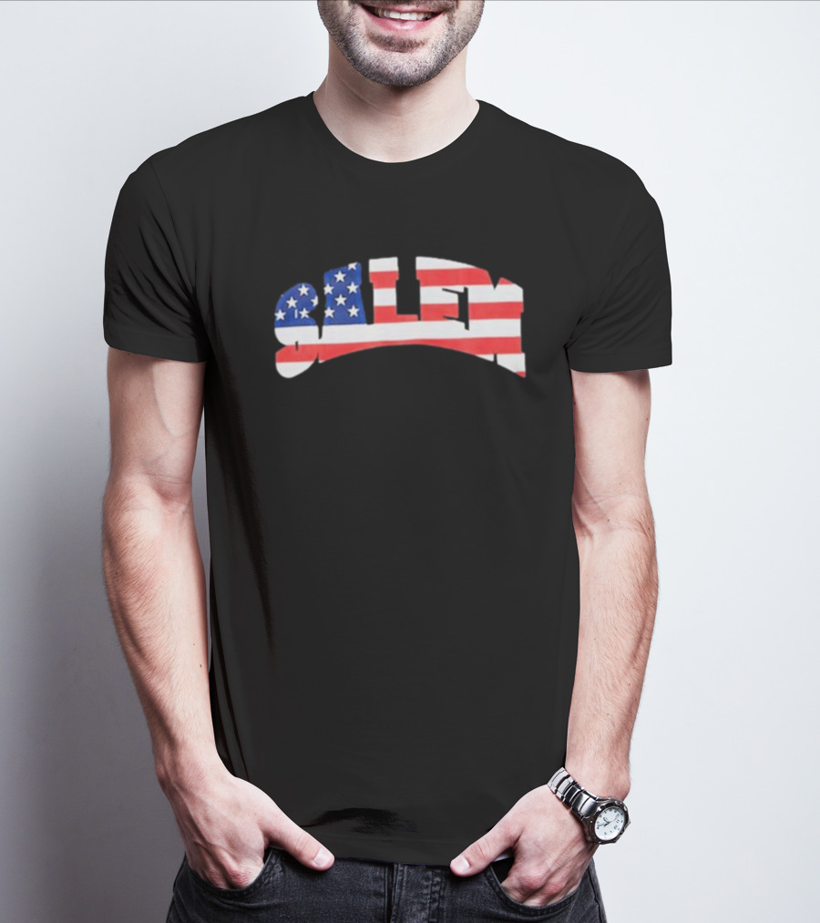 American Flag Salem T-Shirt